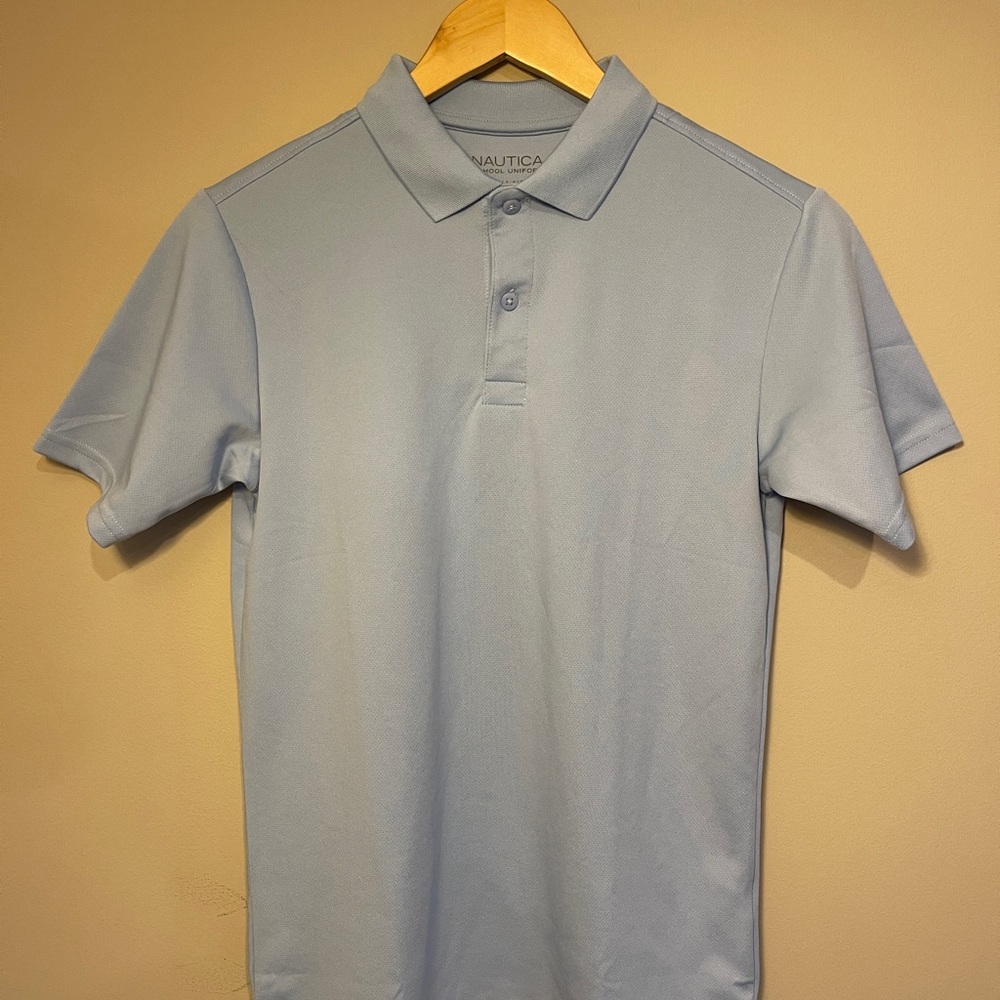 Nautica boy’s Sky Blue Polo Shirt
